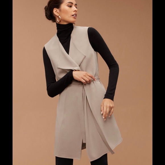 Aritzia Babaton Marcelo Blazer Vest - Picture 1 of 5